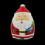 Wooden santa doll